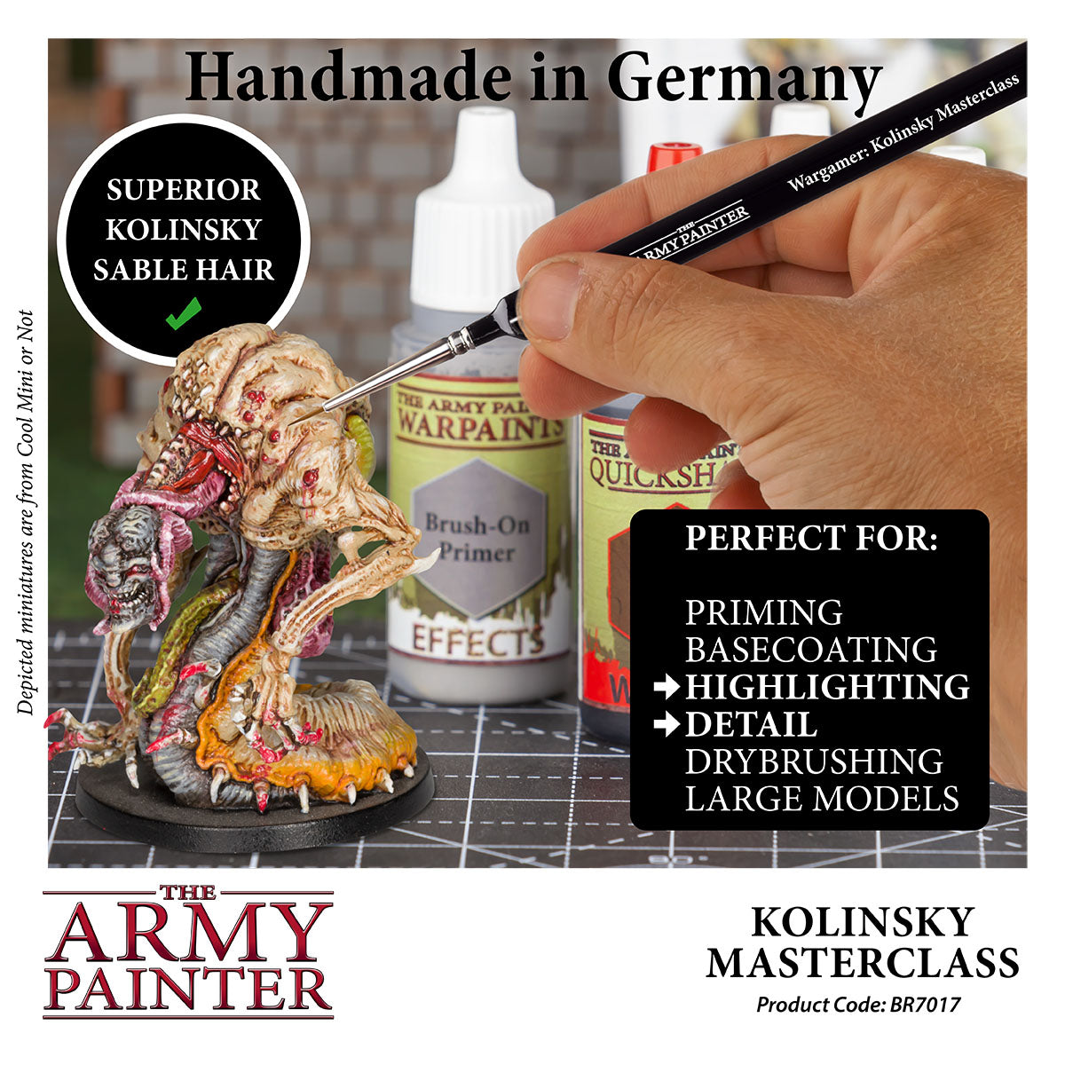 Wargamer Brush - Kolinsky Masterclass