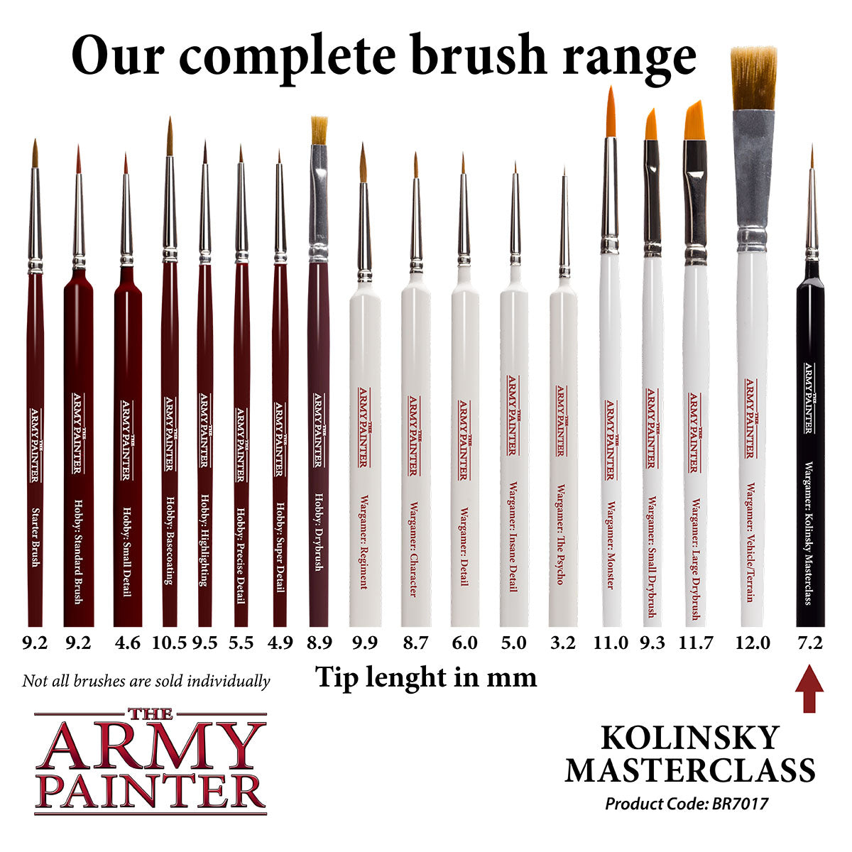 Wargamer Brush - Kolinsky Masterclass