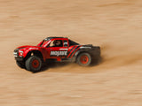 Arrma 1/18 Mojave GROM 4WD Desert Truck RTR Mega w/Lipo USB Charger - Red/Black