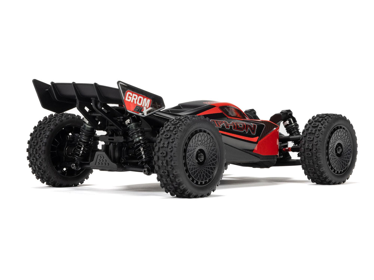 Arrma 1/14 TYPHON GROM 223S BLX 4X4 with Battery & Charger - Red