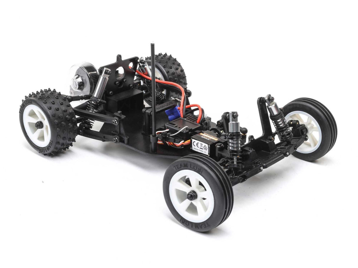 Losi 1/16 Mini JRX2 Brushed 2WD Buggy RTR - Red