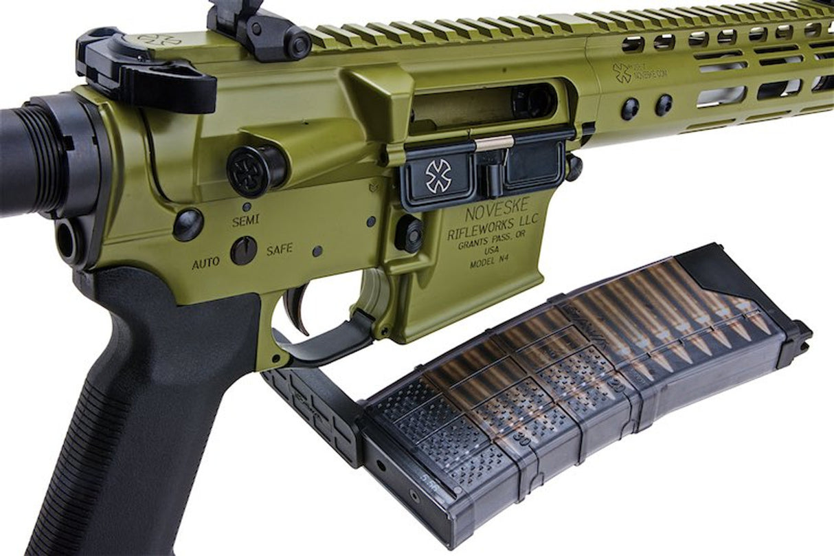 EMG Noveske N4 Airsoft GBB Rifle (7 inch, CYMA CGS System) - OD