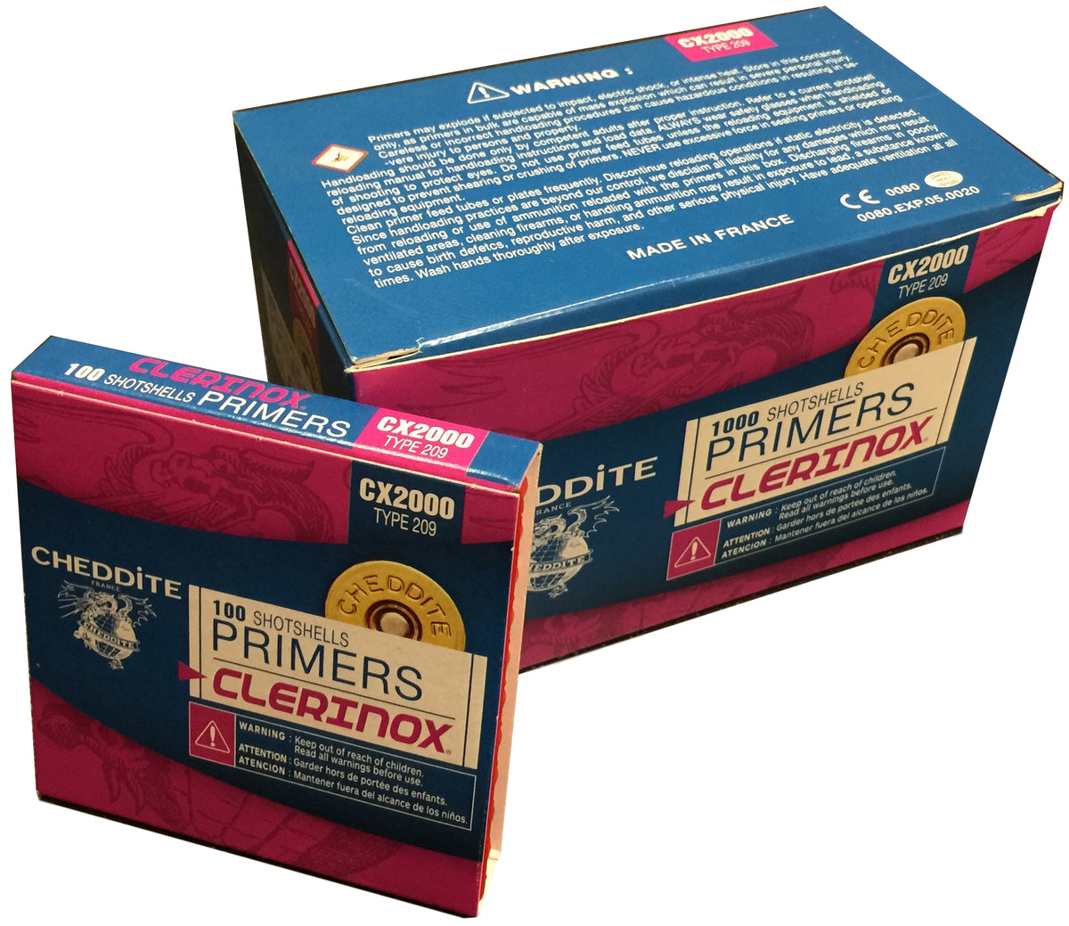 CHEDDITE CX2000 .209 Primers