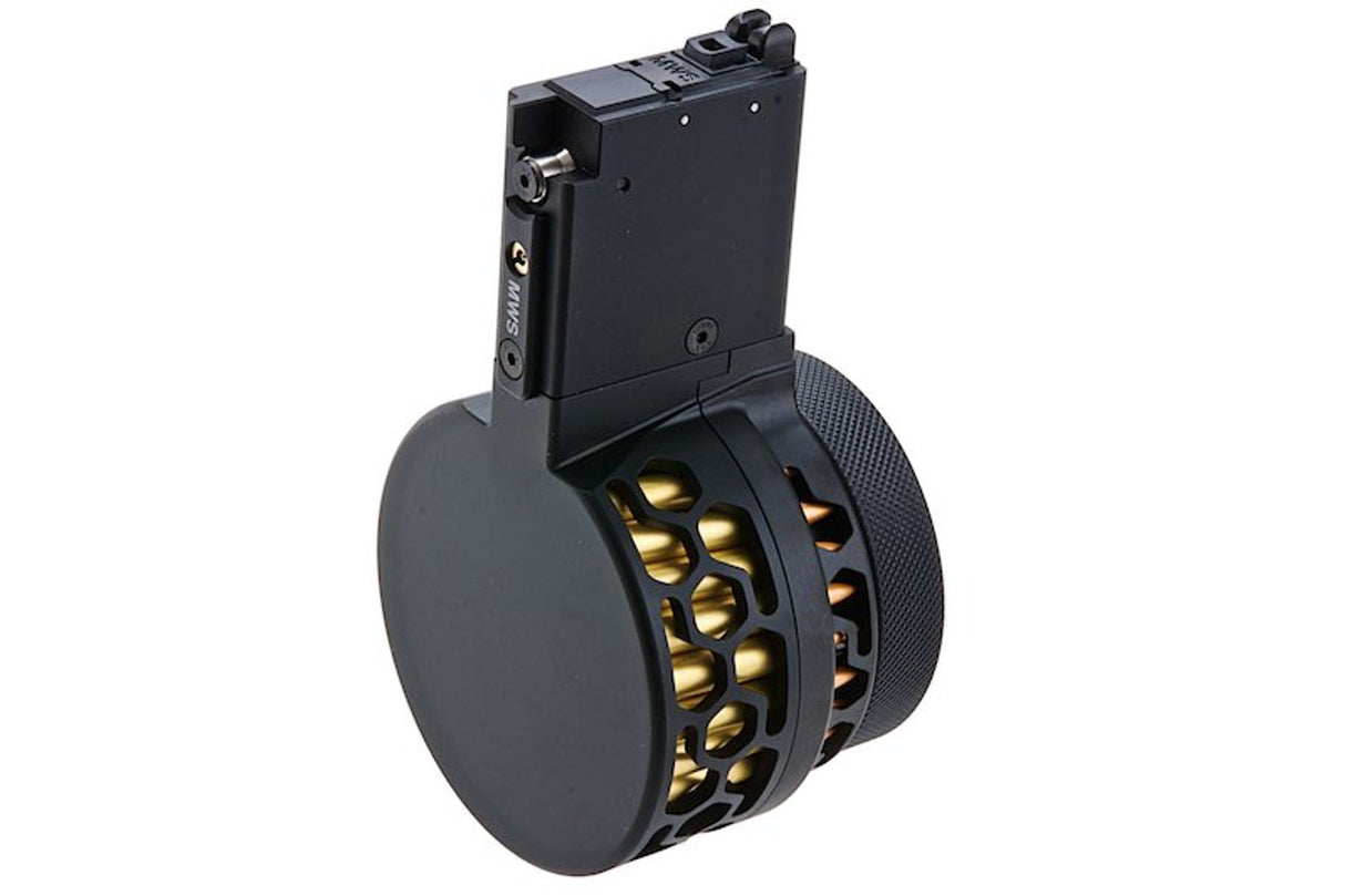 Dytac TM MWS M4 GBB Xmag Green Gas Drum Mag (100rds Magazine)