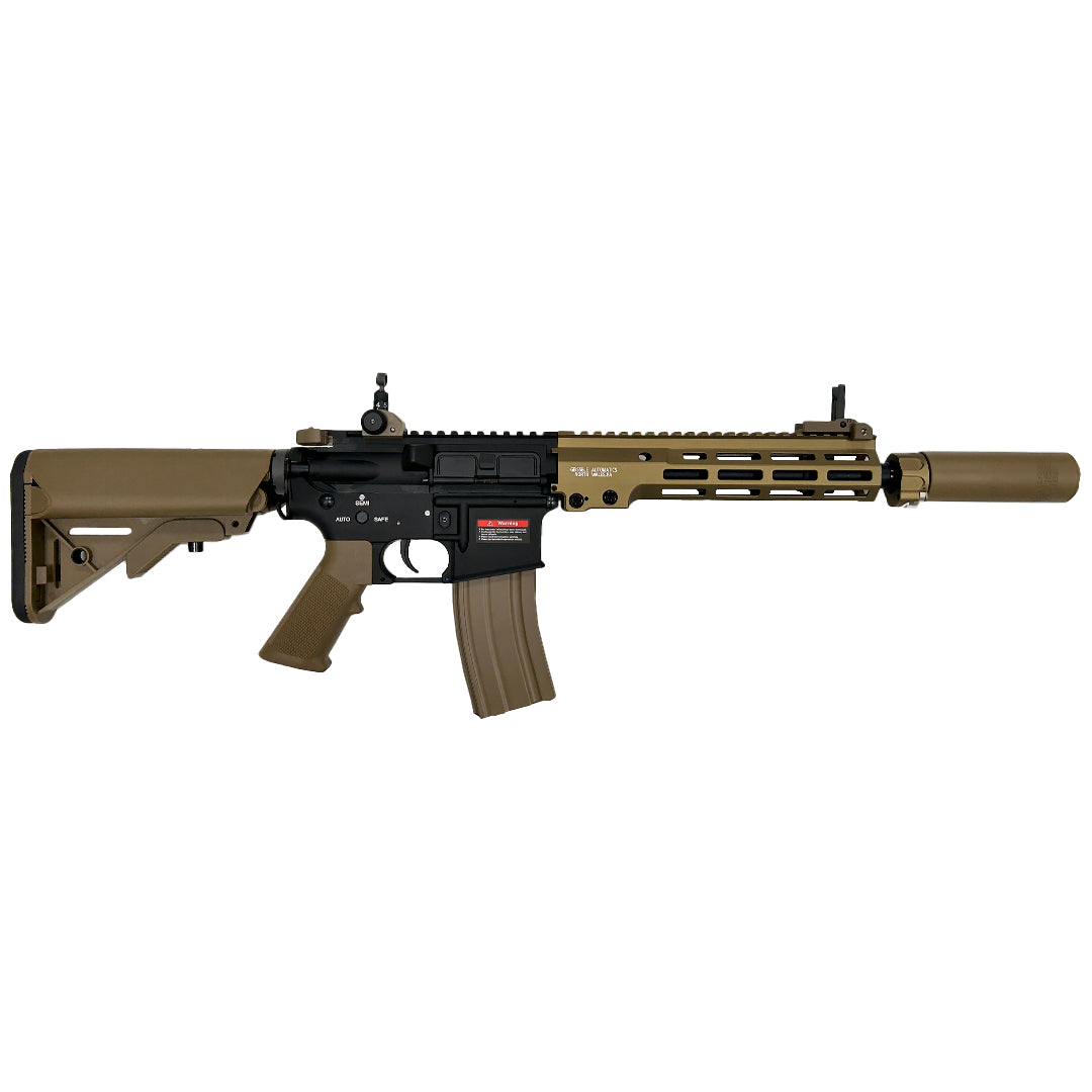 E&C MK16 URGI 9.5″ AEG - Black/Tan