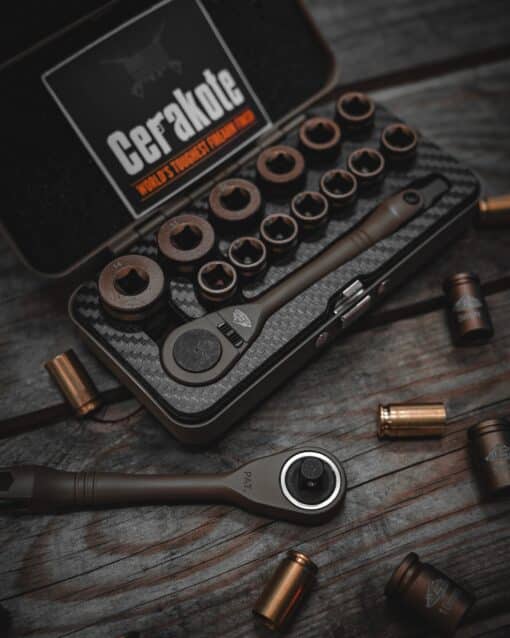 GPT 14 Piece Shell Ratchet Socket Set - FDE