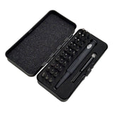 GPT Micro Precision Screwdriver Bit Set (32 in 1) - Military Green