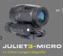 Wadsn Juliet3-Micro 3 x 22mm Compact Magnifier