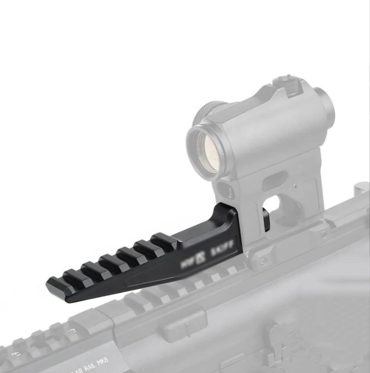 S&I Tactical HRF Skiff Style Mount - Black