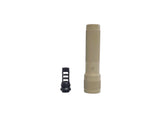 S&I Tactical PBS Mock Suppressor with Flash Hider - FDE
