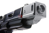 RWA Agency Arms 417 Dual Port Compensator, 14mm CCW - Silver