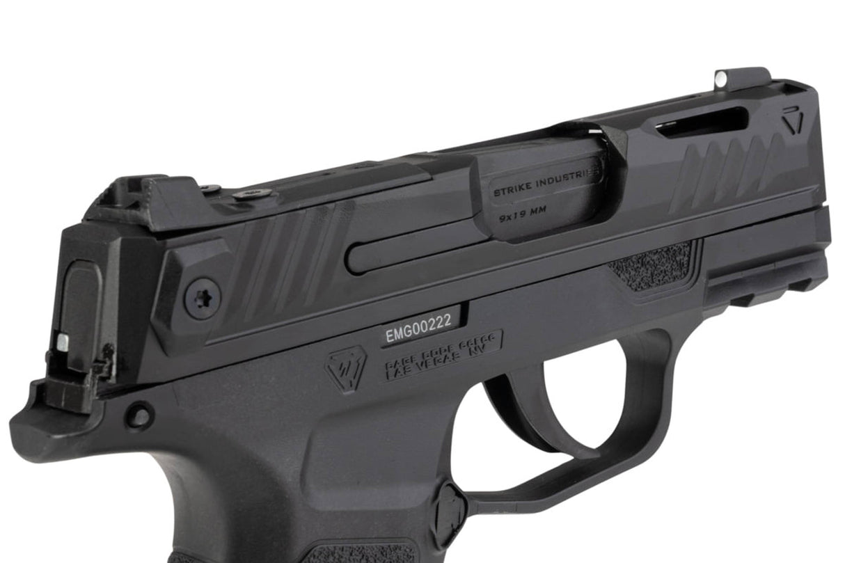 EMG Strike Industries SMP (P365) Green Gas Pistol - Black (by VFC)