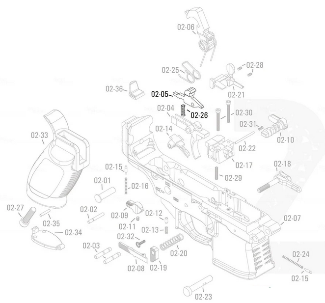 APFG Original Parts - MPX GBB Disconnector with Spring (02-05/02-26)