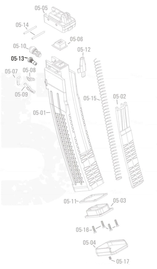 APFG Original Parts - MPX GBB Inlet Valve (05-13)