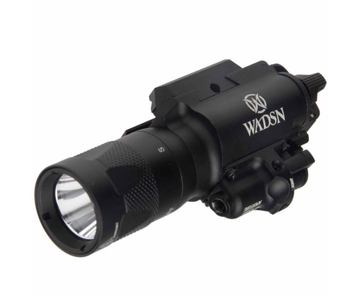 Wadsn X400 Vampire Tactical Pistol Light with Red Laser Strobe