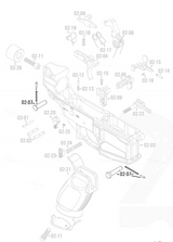 APFG Original Parts - Rattler GBB Takedown Pins Set (02-07)