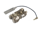Wadsn Deluxe NGAL Style Forged Aluminium Laser Aiming Device with Red & IR Laser - FDE