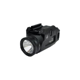 Skywoods PL520 Pistol Mounted Flashlight with Rechargeable Battery - Black