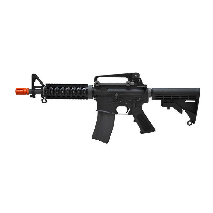 WE M4 CQB-R Gas Blowback Rifle (R002) - Black