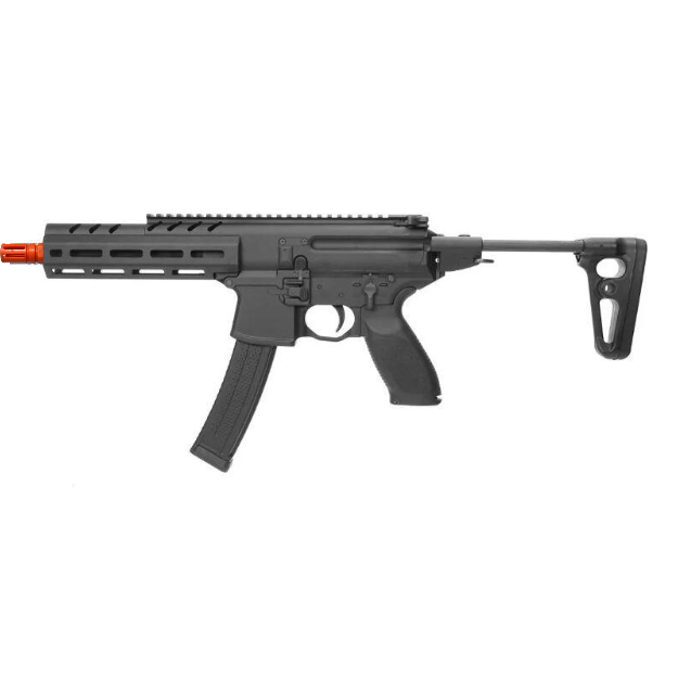 AA/APFG 8" M-Lok MPX Gas Blowback Rifle - Black