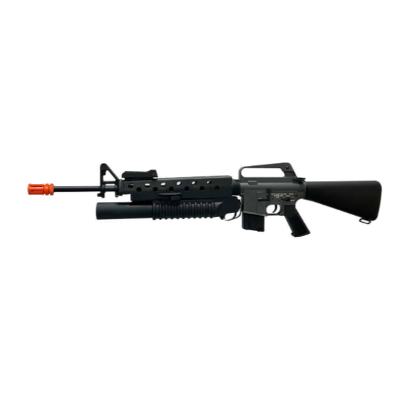 E&C M16A1VN with M203 Launcher - Black