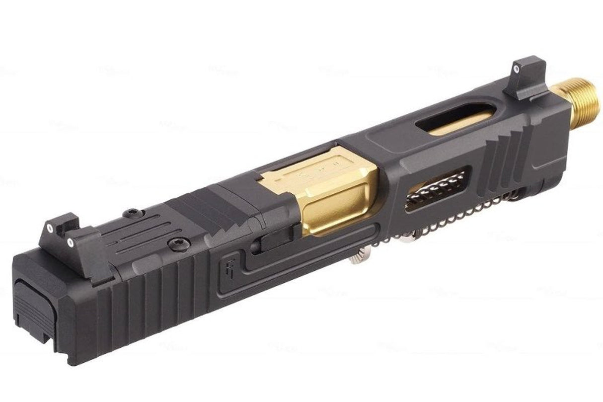 VFC Fowler Industries MKII Glock 19 Gen 4 GBB Complete Aluminium Upper Slide Set