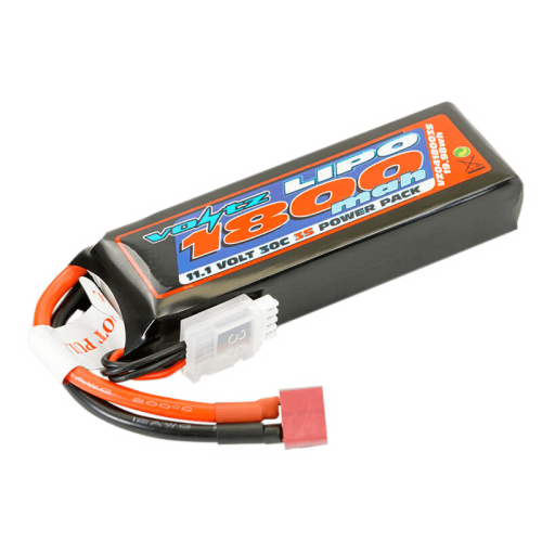 Voltz 1800Mah 3S 11.1V 30C Hardcase Lipo Battery - Deans