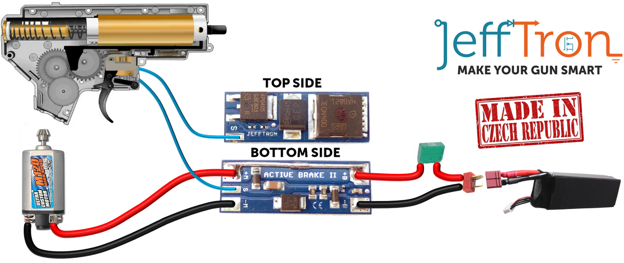 Jefftron Active brake II Mosfet with wiring-1