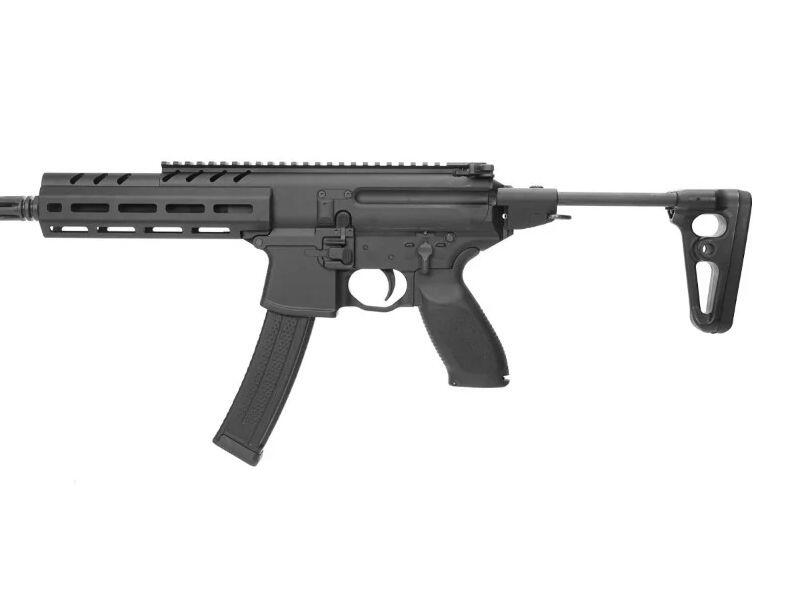 AA/APFG 8" M-Lok MPX Gas Blowback Rifle - Black-0