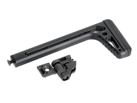 5KU Minimalist Folding Skeleton Stock for Picatinny Rail - Black-2