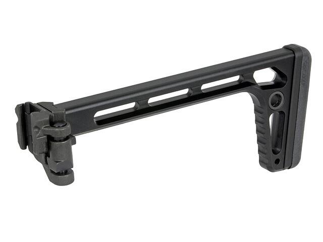 5KU Minimalist Folding Skeleton Stock for Picatinny Rail - Black-0