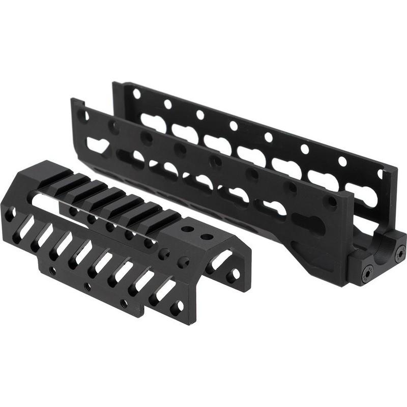 5KU AK Alfa Rail Keymod Set - Black-2