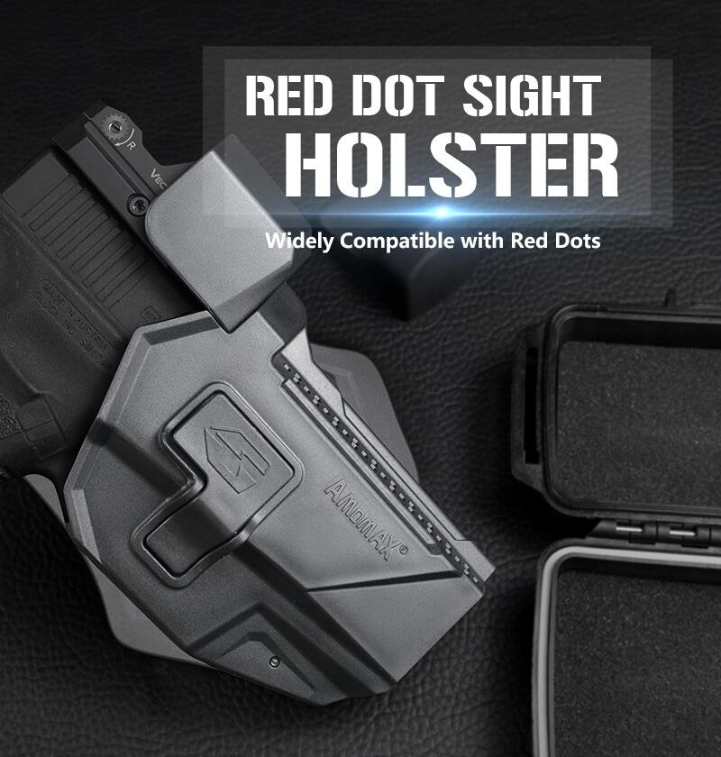 Amomax Tactical Glock Holster with RDS Cover-8