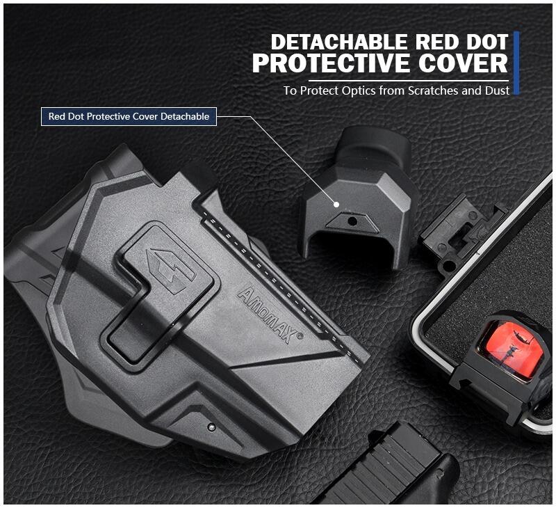 Amomax Tactical Glock Holster with RDS Cover-4