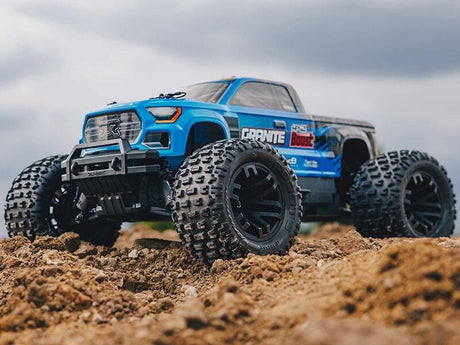 Arrma Granite Boost 4X2 550 Mega 1/10 2WD Monster Truck with Battery and Charger - Blue-1