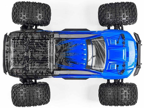 Arrma Granite Boost 4X2 550 Mega 1/10 2WD Monster Truck with Battery and Charger - Blue-10