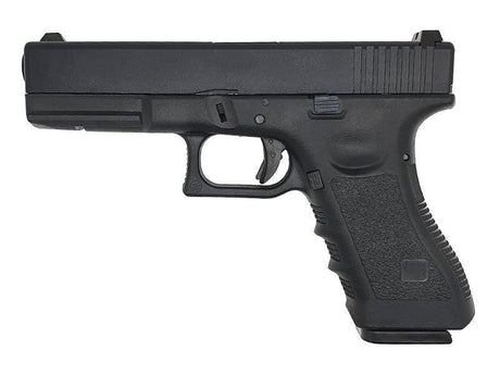 Army Armament 17 Series Gas Blowback Pistol (R17-5) - Black-1