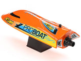 Proboat Jet Jam V2 12" Self-Righting Pool Racer Brushed RTR - Orange-2