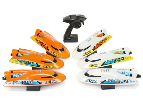 Proboat Jet Jam V2 12" Self-Righting Pool Racer Brushed RTR - Orange-6