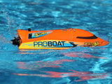 Proboat Jet Jam V2 12" Self-Righting Pool Racer Brushed RTR - Orange-8