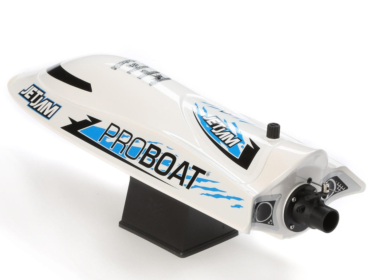 Proboat Jet Jam V2 12" Self-Righting Pool Racer Brushed RTR - White-2