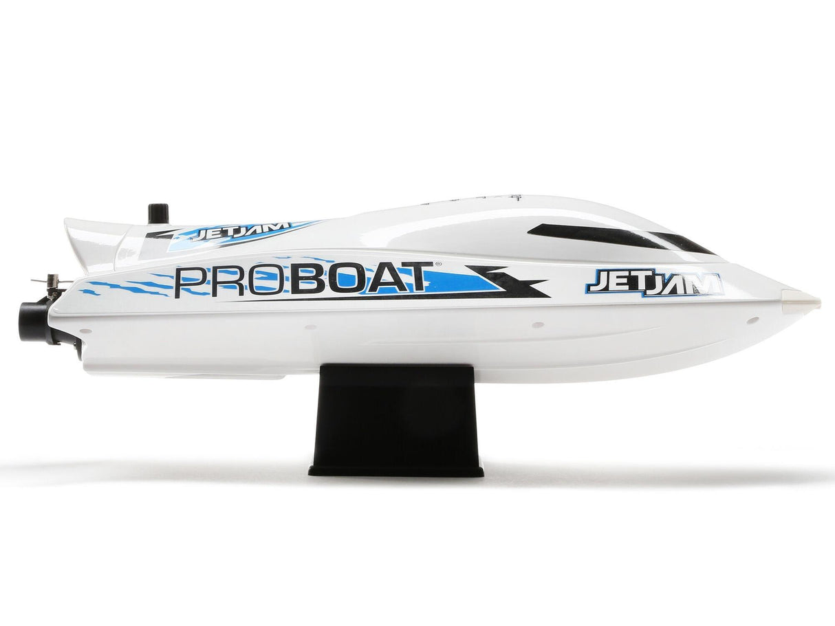 Proboat Jet Jam V2 12" Self-Righting Pool Racer Brushed RTR - White-3