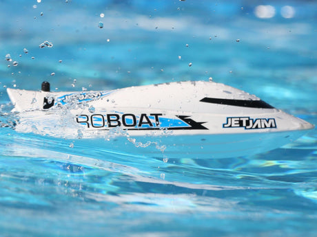 Proboat Jet Jam V2 12" Self-Righting Pool Racer Brushed RTR - White-8