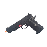 Salient Arms International by EMG 1911 RED Gas Pistol (Gold Barrel - Black - SA-RD0100)