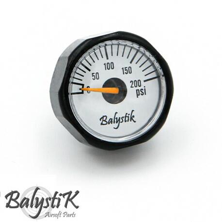 Balystik 200 PSI Micro Gauge for HPA Regulator-0