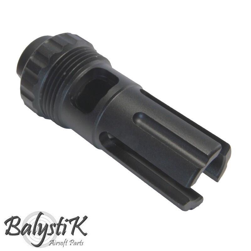 Balystik Aluminium Flash Hider - 14mm CCW-0