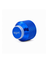 Balystik CNC Aluminium Cap for HPA Tank with O-Rings - Cobalt Blue