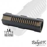 Balystik Lightweight 14 Teeth Steel Piston for AEG