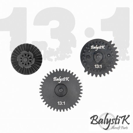 Balystik Steel CNC Gearset High Speed 13:1