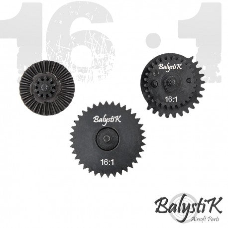 Balystik Steel CNC Gearset Speed 16:1